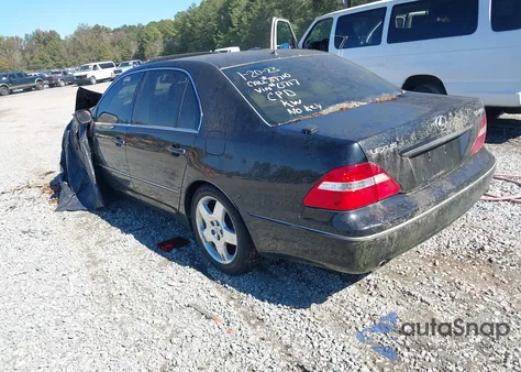 2004 Lexus Ls 430 z USA, uszkodzony, nr VIN JTHBN36F840130717